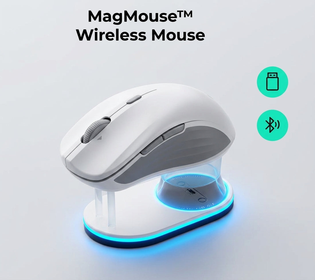 Magnetic Wireless Mouse